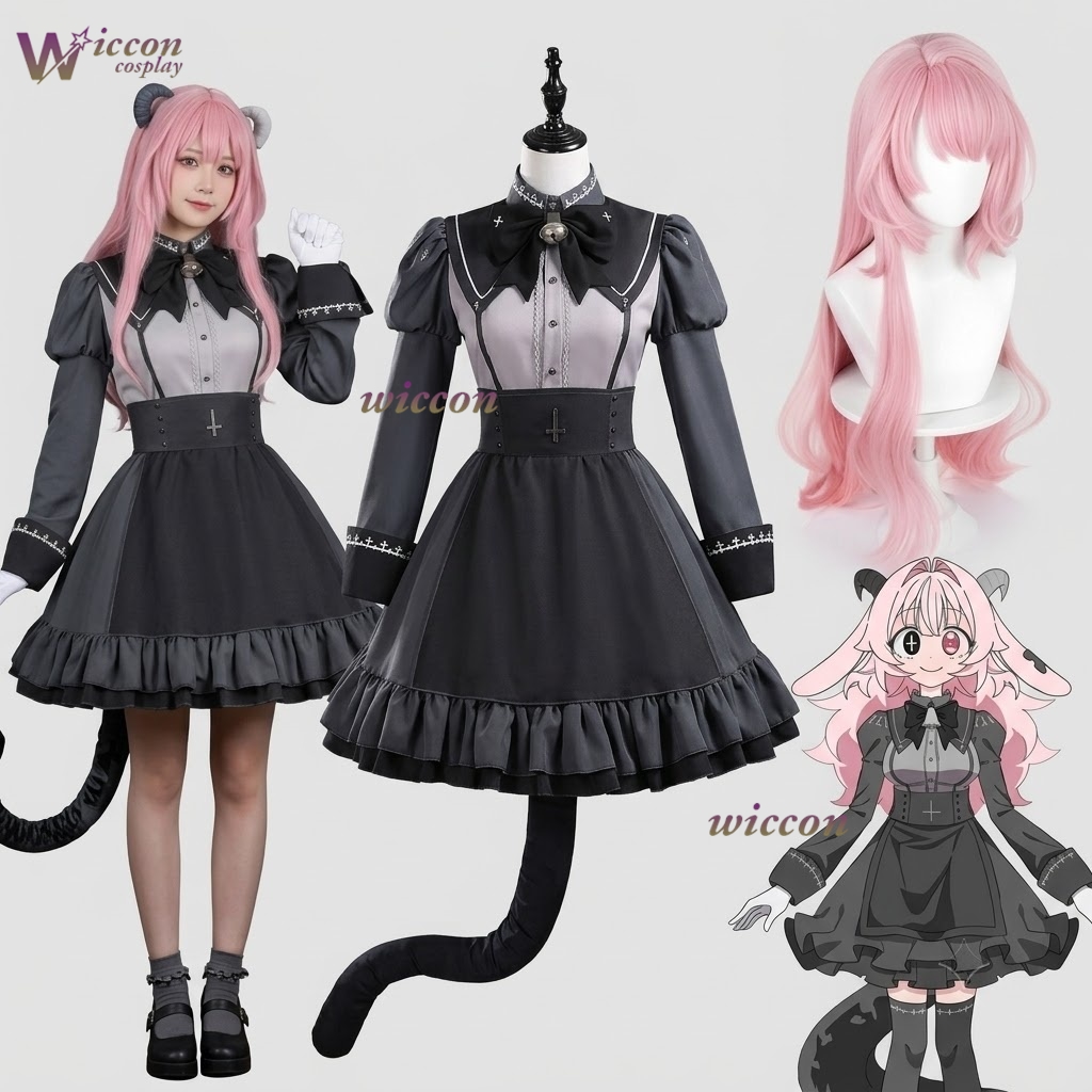 Japanese Fan - Disfraz de Cosplay Completo WonkaCos Pukey