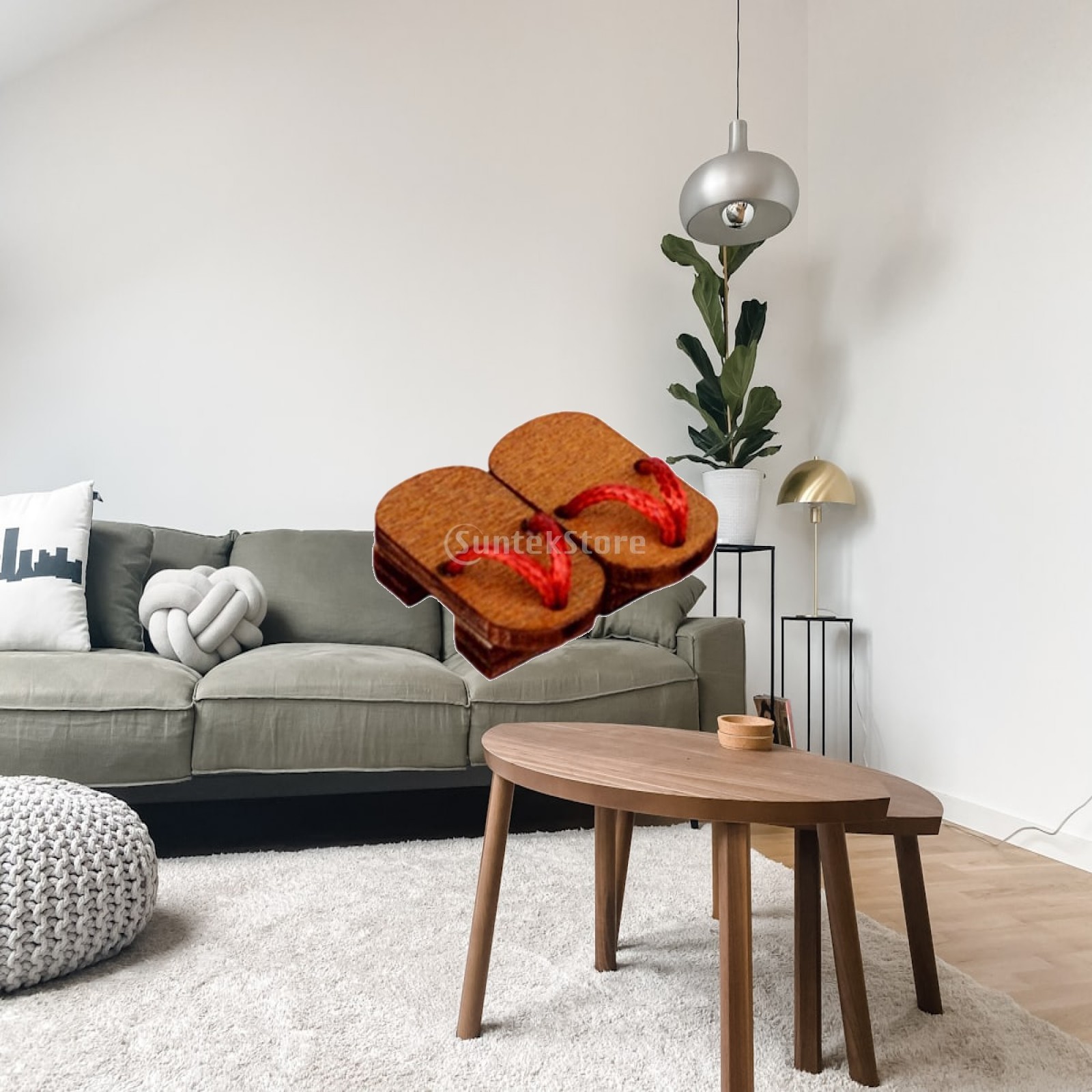 Geta Wooden Sandal - Zuecos Geta de madera hechos a