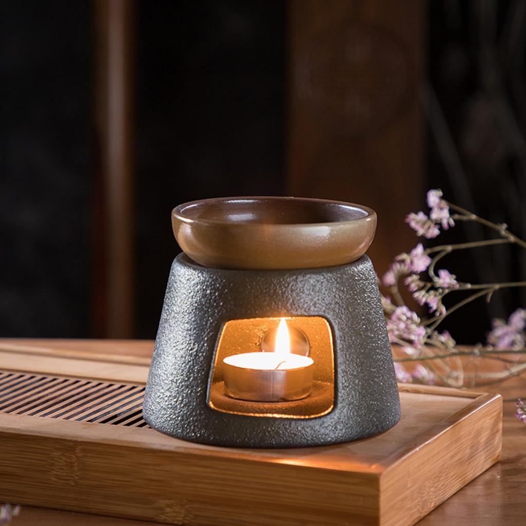 Japanese Tea - Calentador de té con soporte para