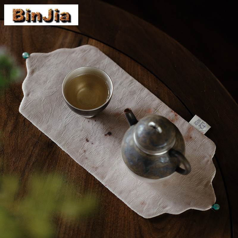 Esteras para mesa de té de lin - Japanese Tea reseña y precio