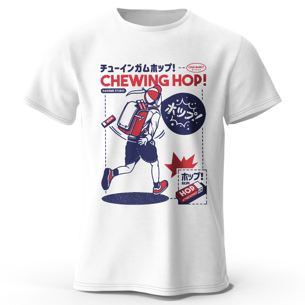 Camiseta con estampado dibujad - Japanese Snacks reseña y precio
