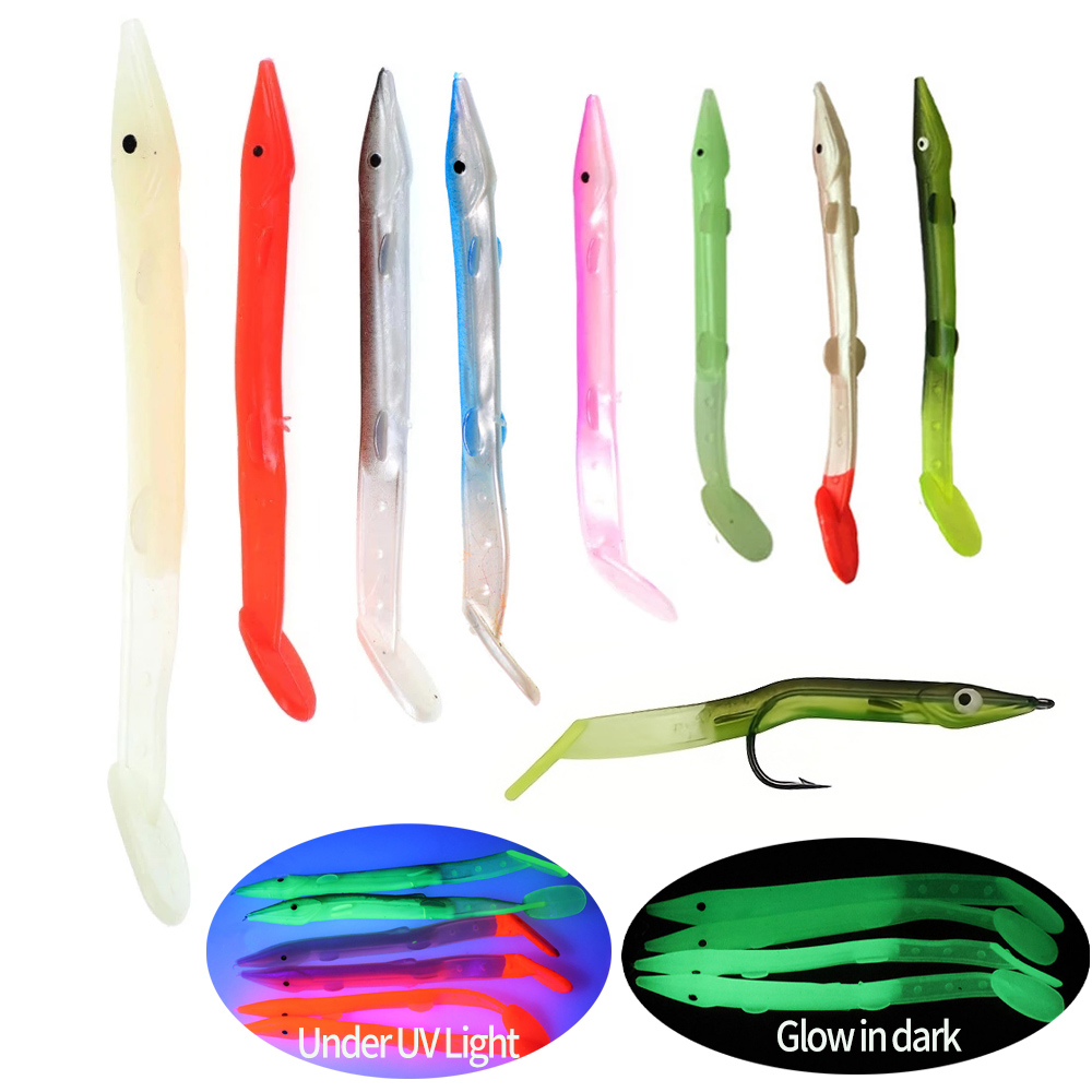 8 señuelos de pesca de plástic - Furoshiki reseña y precio
