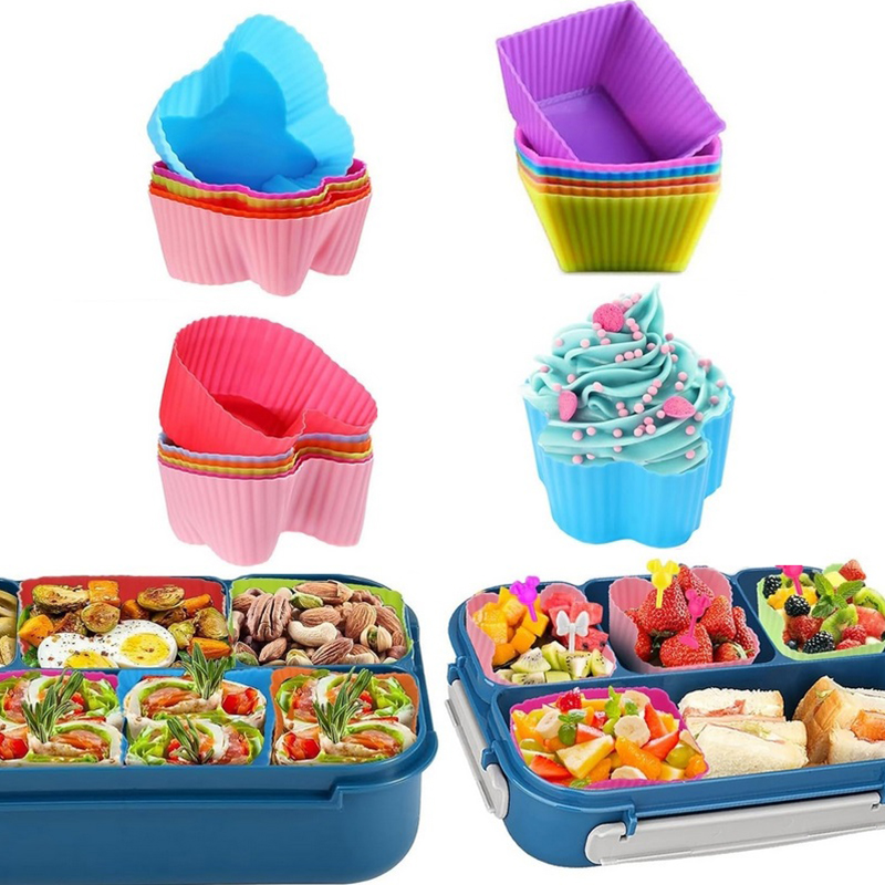 8 divisores de silicona para l - Bento Box reseña y precio