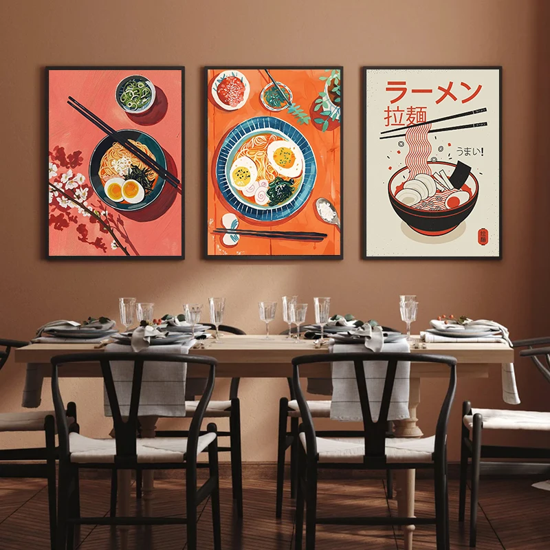Póster de arte culinario japon - Japanese Restaurant Lifestyle reseña y precio