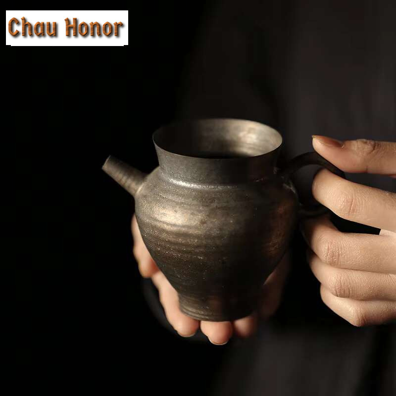 Jarra de té esmaltada de óxido - Japanese Pottery reseña y precio